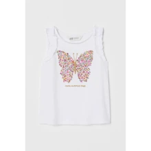 Майка H & M 2212-8061921 110-116 см біла: Тип майки