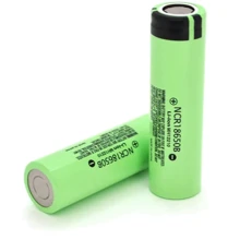 Panasonic 18650 3400mAh Li-ion 1шт Protected (NCR18650B-P): Ємність 3400 мАч