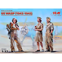 Набор фигурок ICM Женщины-пилоты на службе ВВС США 1943-1945 г. (ICM32108): Производитель ICM
