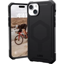 Чохол для iPhone Urban Armor Gear UAG Essential Armor Magsafe Black (114288114040) for iPhone 15: Колір черный