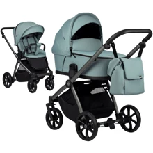 Универсальная коляска 2 в 1 Tutis Mio Plus Thermo Turquoise (1352243): Тип коляски Универсальная коляска (2-в-1)