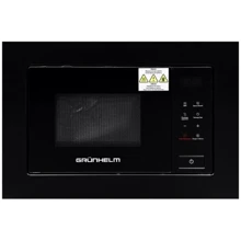 Встраиваемая микроволновая печь Grunhelm GBMW 20MB800: Цвет черный