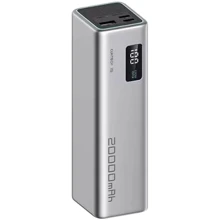 Внешний аккумулятор Cuktech Power Bank 20000mAh PB200 85W Gray: Количество USB 2