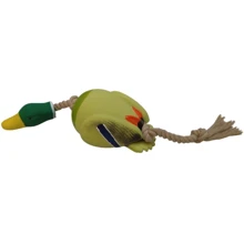Іграшка для собак TATRAPET Toys Fun Гусак латексний з канатом 43 см (487.01): undefined undefined