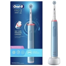 Зубная щетка Braun Oral-B PRO3 3000 D505.513.3 Sensitive Blue: Назначение взрослая