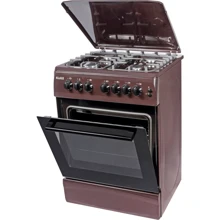 Плита комбинированная KLASS T6404E4 D.BROWN: Тип устройства Комбинированная плита