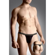 Мужские трусы SoftLine - Mens thongs 4496, M/L (black): Для кого Для мужчин