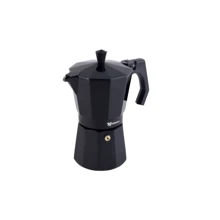 Гейзерная кофеварка Vitrinor Black 600 мл на 12 чашек (1224297): Цвет черный