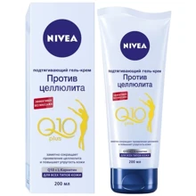 Nivea Q10 PLUS Firming Anti-Cellulite Body Gel-Cream Крем-гель подтягивающий Против целлюлита Q10plus 200 ml: Назначение Антицеллюлит