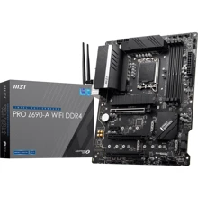 MSI PRO Z690-A WIFI DDR4: Оперативная память 4xDDR4 5200+ МГц, до 128 ГБ