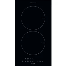 Варильна поверхня електрична AEG IKB32200NB: Розміри для вбудовування 270x490 мм (ШxГ)