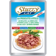 Корм для кошек Stuzzy Cat Ham Veal ветчина телятина в желе, пауч, 100г: Тип паучи