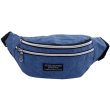 Мужская поясная сумка Valiria Fashion синяя (4DETBP3258-6): Пол Мужской
