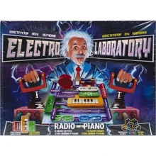 Электронный конструктор Danko Toys Electro Laboratory Radio+Piano (ДТ-ОО-09388): Рекомендуемый возраст от 6 лет