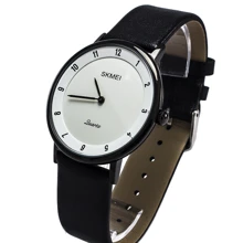 Наручний годинник Skmei 1263 Black: Стиль класичний