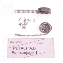 Металлические траки Sector35 для Pz. I Ausf A, B, Panzerjager I (собранные в ленту) SEC3543-SL: Производитель Sector35