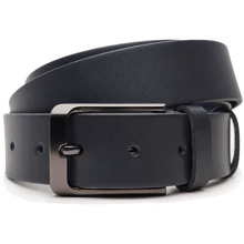 Мужской ремень Borsa Leather синий (V1125FX44-navy): Пол Мужской