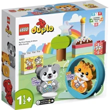 Конструктор LEGO Duplo Мой первый щенок и котенок со звуками (10977): Серия DUPLO