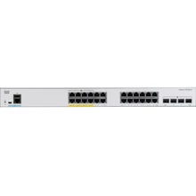 Сетевой коммутатор Cisco C1000-24FP-4G-L: Порты только Gigabit Ethernet (10/100/1000)