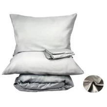 Наволочка LightHouse Sateen Premium сірий 50х70 см 2 шт (50774): Тип наволочка