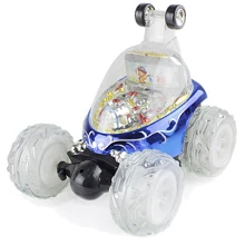 Машина Limo Toy перевертыш на радиоуправлении 9295 синий: Класс Вездеход