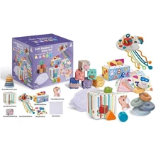 Набір для розвитку 6в1 Soft Rubber Baby Set 34 елементи (1299): Тип детская головоломка