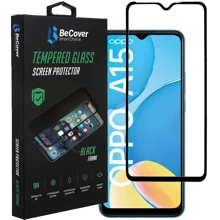 Аксессуар для смартфона BeCover Tempered Glass Black for Oppo A15 (706088): undefined undefined