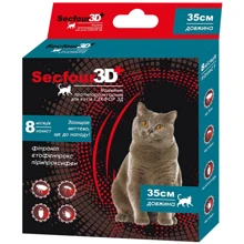 Ошейник от блох и клещей Secfour 3D для котов 35 см (НФ-00003605 (S-738): Тип Ошейники