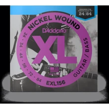 Струна для гитар Комплект струн D'addario EXL156 XL Nickel Wound Fender Bass VI (24-84): Тип Комплект струн