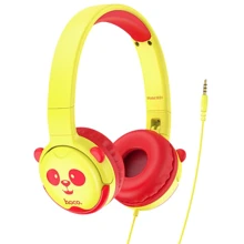 Навушники Hoco W31 Childrens Yellow/Red: Тип конструкції повнорозмірні