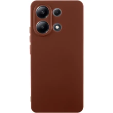 Чехол для телефонов Lakshmi Case Silicone Cover Full Camera Brown for Xiaomi Redmi Note 13 4G: Совместимость Xiaomi Redmi Note 13 4G