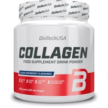 Аминокислота для спорта BioTechUSA Collagen 300 g /20 servings/ Black Raspberry: Вкус Черная малина