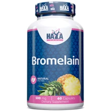 Haya Labs Bromelain 500 мг Бромелайн 60 капсул: Тип Бромелайн