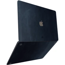 Chohol Skin Leather Crazy Horse Blue (front&back) for MacBook Pro 16" M3 | M2 | M1: Цвет Синий (Blue)
