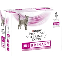 Влажный корм Pro Plan Veterinary Diets UR Urinary при мочекаменной болезни с лососем 10x85 г (7613035613249): Тип Влажный корм