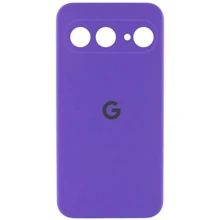 Чехол для телефонов Lakshmi Premium Silicone Case with Logo Full Camera Amethyst for Google Pixel 9: Совместимость Google Pixel 9