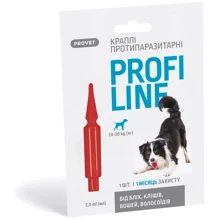 Капли на холку ProVET Profiline от 10 до 20 кг 1 пипетка 2.0 мл (4823082431076): Тип Капли