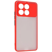 Чехол для телефонов ArmorStandart Frosted Matte Red for Xiaomi Poco X6 Pro 5G (ARM73374): Совместимость Xiaomi Poco X6 Pro 5G