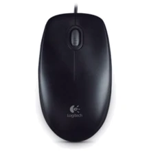 Мышь Logitech Optical Mouse for Business B100 Black (910-003357): Интерфейс подключения проводная USB