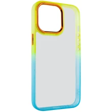 Чохол для iPhone TPU Case TPU+PC Fresh Sip Turquoise/Orange for iPhone 13 Pro Max: Колір оранжевый