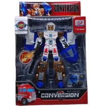 Трансформер пластиковый Xinlexuan Toys Conversion, белый (899-8): Тип игрушки Робот-автомобиль