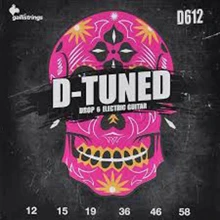 Струна для гитар Струны для электрогитары Galli D-Tuned D612 Drop6 Guitar: Тип Комплект струн