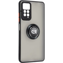 Чехол для телефонов ArmorStandart Frosted Matte Ring Black for Xiaomi Redmi Note 12 Pro 4G (ARM68382): Совместимость Xiaomi Redmi Note 12 Pro 4G