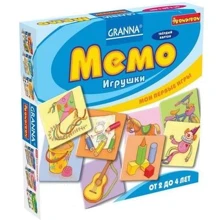Настільна гра Granna Мемо Іграшки (10701): Виробник Granna
