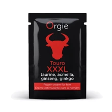 Пробник Крем для усиления эрекции Orgie Touro XXXL Power Cream, 2 мл, с эффектом вибрации: Форма выпуска Крем