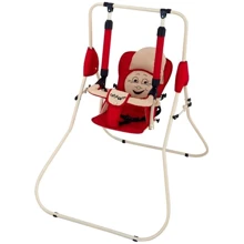 Детские качели Babyroom Casper красный-светло-бежевый (624571): Тип каркасная качель