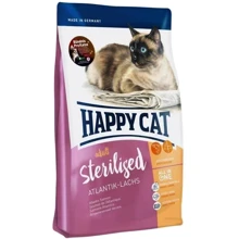 Сухой корм для взрослых стерилизованных кошек Happy Cat Sterilised Atlantik Lachs со вкусом атлантического лосося 1.3 кг (70579): Тип Сухой корм