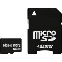 Карта памяти eXceleram 64GB microSDXC Class 10 UHS-I + adapter (MSD6410A): Тип карты MicroSDXC