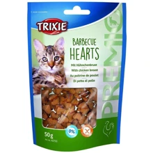 Лакомство для кошек Trixie Pemio Barbecue Hearts с курицей 50 г (4011905427034): Вид Снеки