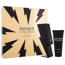 Набір Carolina Herrera Bad Boy Le Parfum Парфумована вода 10 ml Гель для душу 100 ml Туалетна вода 100 ml: Вид набір